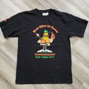 men's Adidas beyond the streets Pizza t-shirt size medium